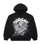 Sp5der-OG-Web-Hoodie-Black-front