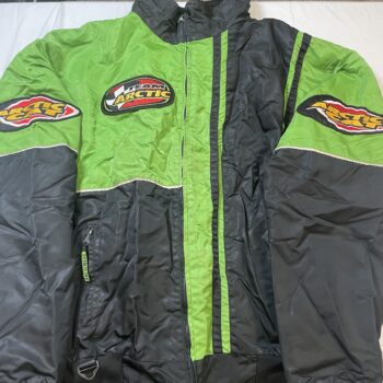 Vintage Arctic Cat Green Racing Jacket
