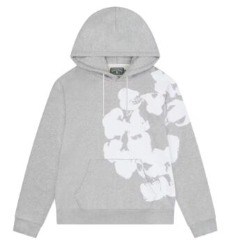 Denim Tears Big Cotton Wreath Hoodie “Grey”