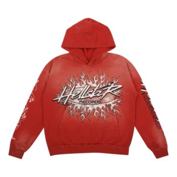 Hellstar Records Hoodie Red
